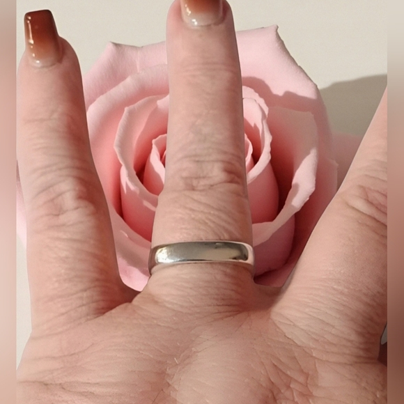 Sterling Silver Square ring - Picture 3 of 7